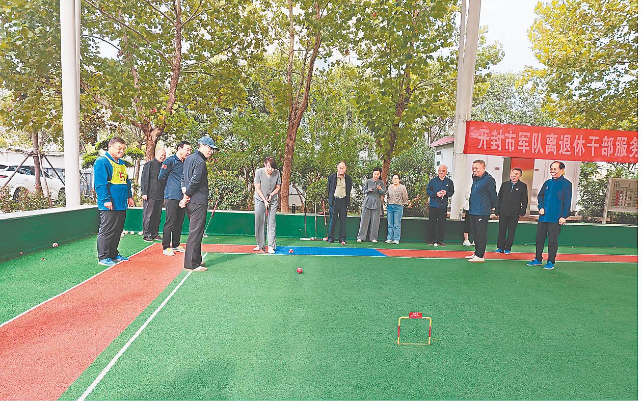 期门球友谊, 认真参与, 谊赛